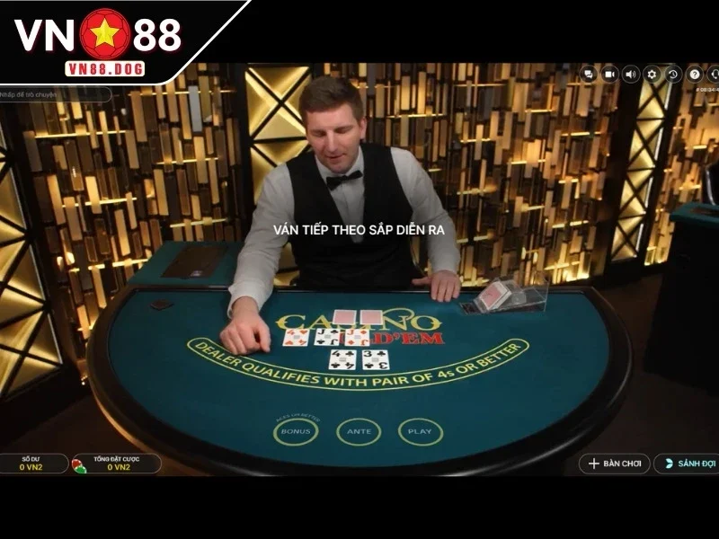 Cách xếp bài trong Poker tại nhà cái VN 88