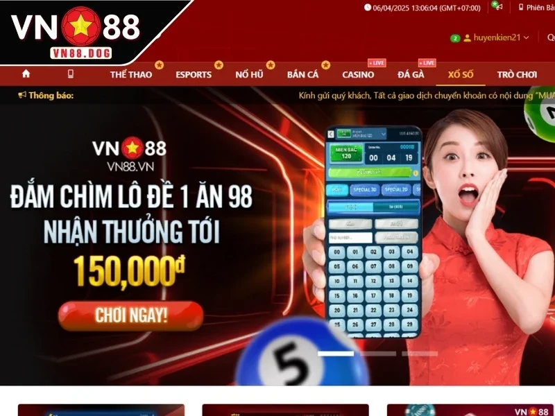 Xổ số VN88 có sự truyền thống và mới lạ