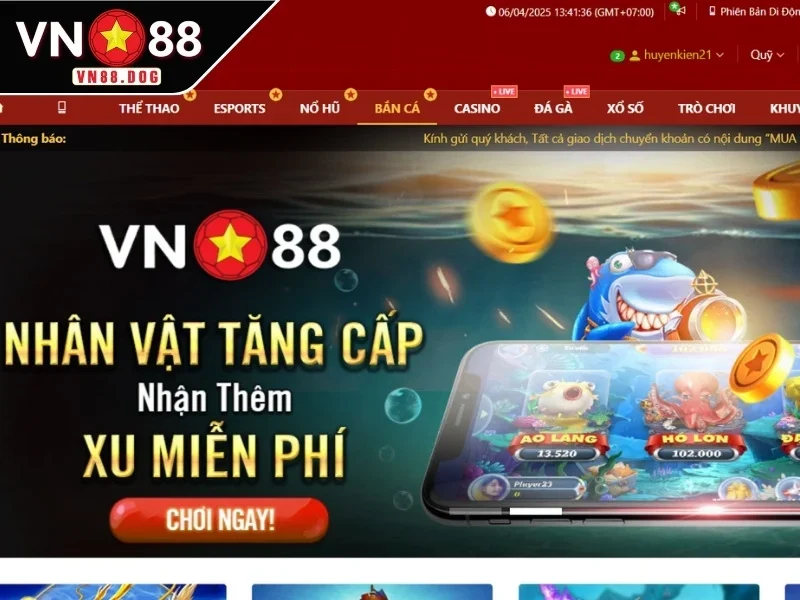 Lý do VN88 là địa chỉ hấp dẫn để trải nghiệm game bắn cá