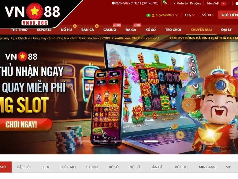 Khuyến Mãi VN88 – Hàng loạt ưu đãi tuyệt vời không thể bỏ lỡ