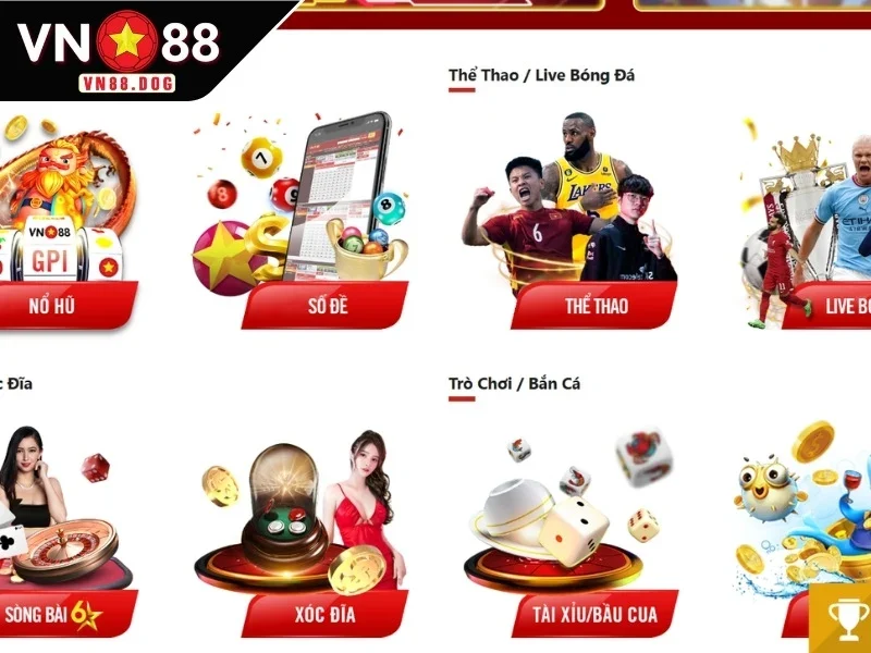 Top lí do khiến VN88 luôn được ưa chuộng