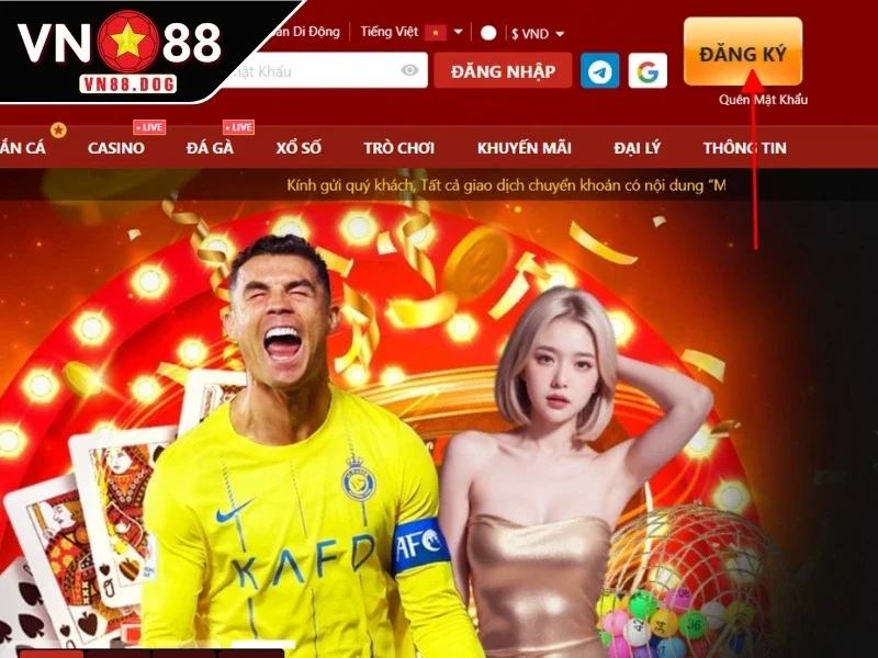 Những điều kiện đạt chuẩn để đăng ký VN88